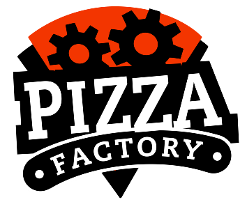 Pizza Factory Logo for Osoyoos and Oliver